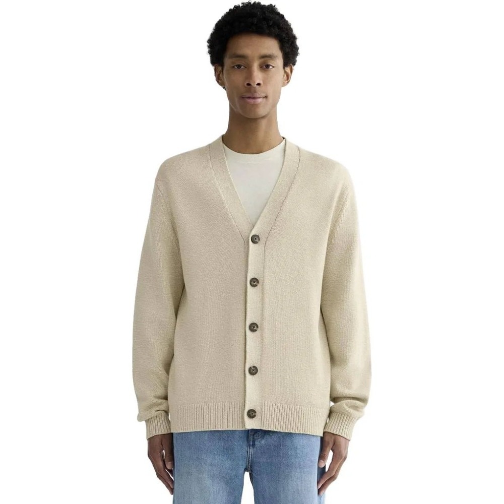 Everlane Relaxed Cardigan Beige Mens Large New‎ With Tags
